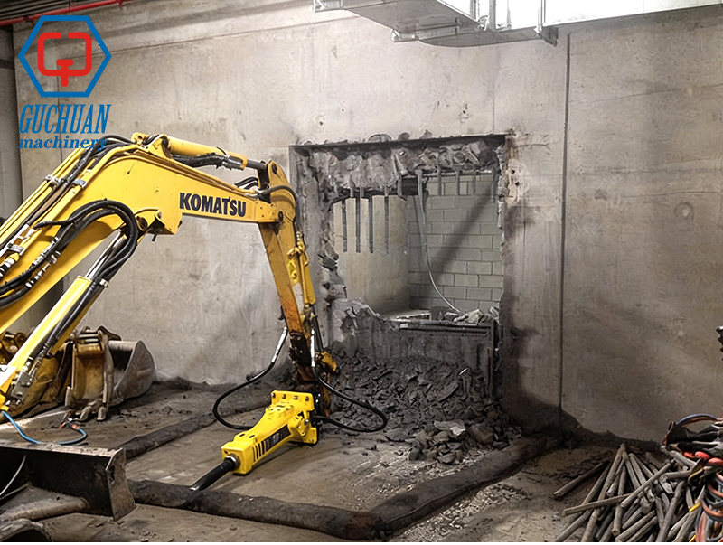 martillo hidráulico SB202 para miniexcavadora