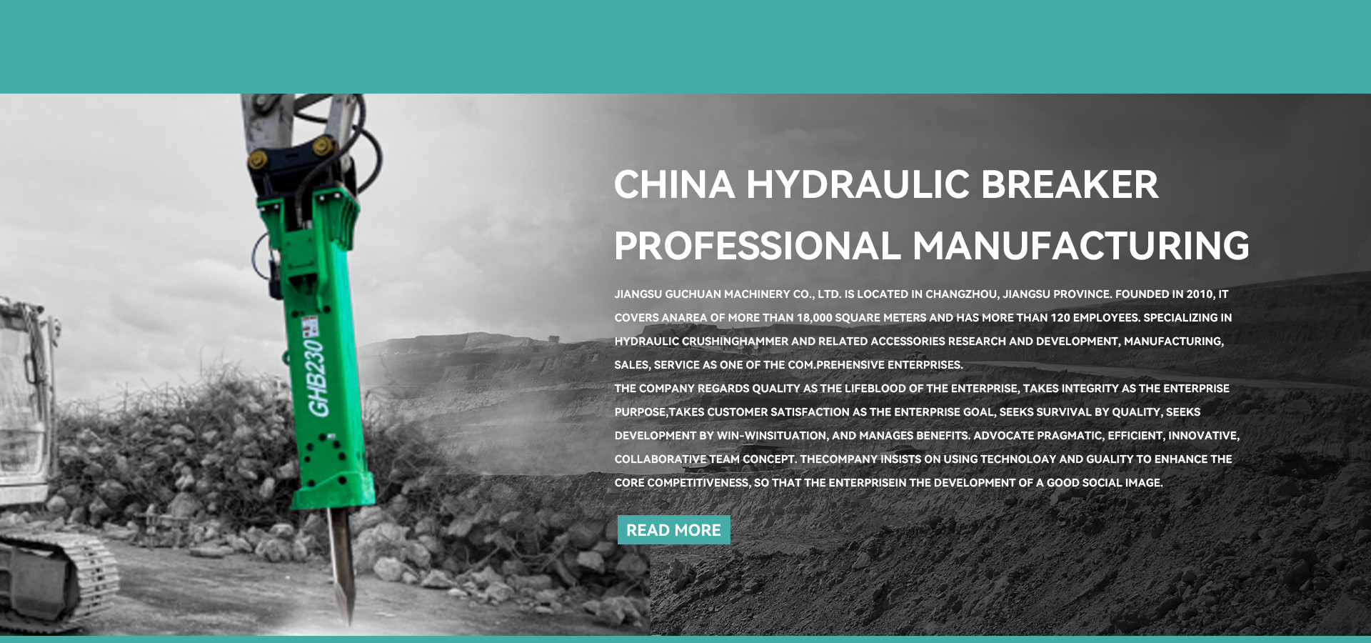 Quality Hydraulic Hammer factory