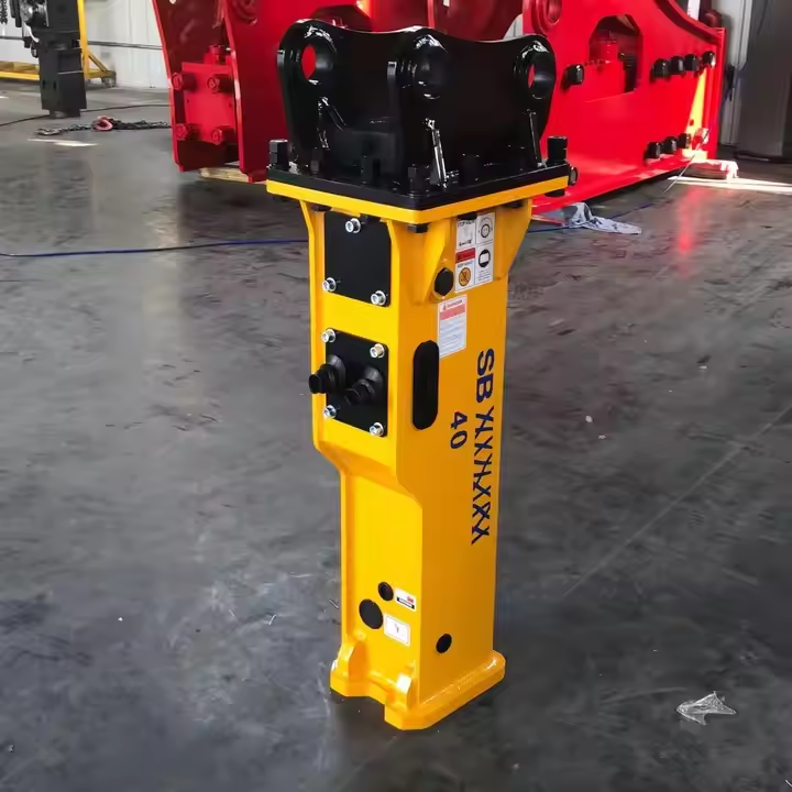 Box Silence Type Hydraulic Hammer Rock Breaker For 22Ton Excavator OEM