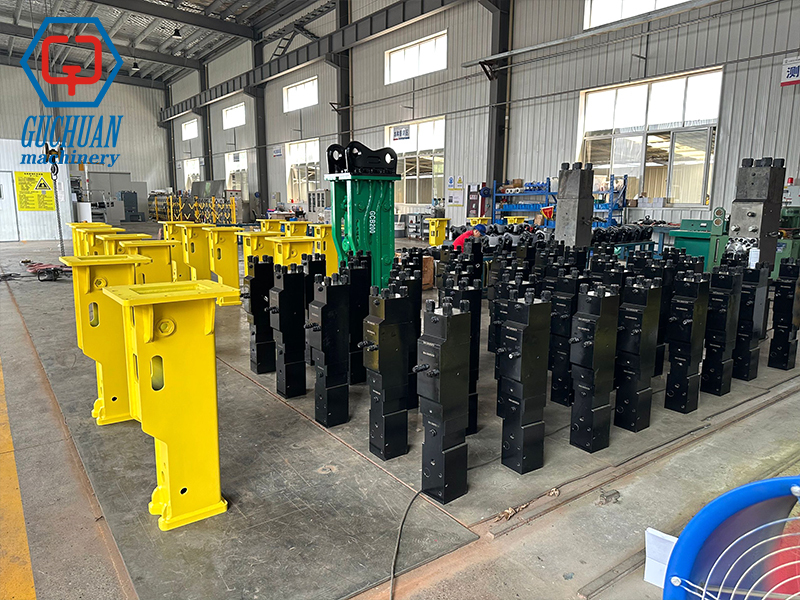 proveedor fiable de martillos hidráulicos de roca en China