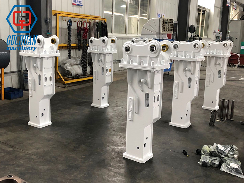 capacidades OEM ODM de martillos hidráulicos 