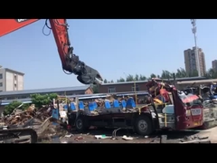 Grille hydraulique à démolition en rotation Grille hydraulique à bois Grille hydraulique à déchets de pierre