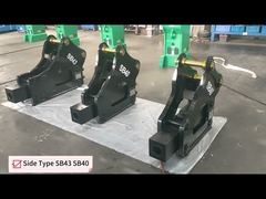 Guchuan SB43 / GCB75 Triangle Side Type Hydraulic Breaker For 6-9 Ton Excavators