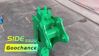 Marteau hydraulique SB30 | Brise-roche à azote de type triangulaire pour mini-excavatrices