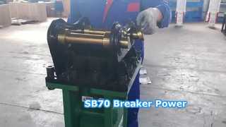 Marteau hydraulique Nitrogen SB40 : puissance, précision et performances