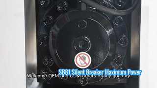 Open Type SB81 Hydraulic Breaker for 20-30 Ton Excavators | Heavy Duty Rock Hammer