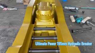 SEWOOMIC GCB1950 195mm Hydraulic Breaker for 50–60 Ton Excavators | Heavy-Duty Rock Breaking