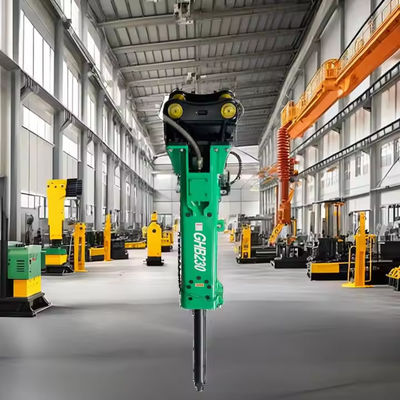 Buy 140MM Chisel Concrete Rammer Hydraulic Breaker For Skid Steer Construction Mining online manufacture