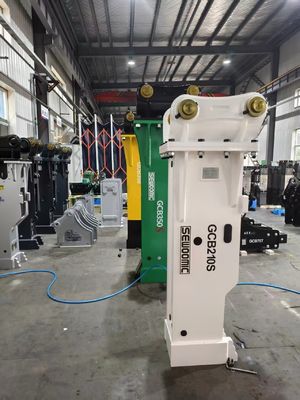 購入 135mm チゼル サイレンス タイプ 油圧ブレーカー 20トン 掘削機用 解体工事 online manufacture