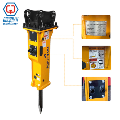 satın al 68 mm Araç çapı 4-7 tonluk kazı makinesi için hidrolik Jack Hammer online manufacture