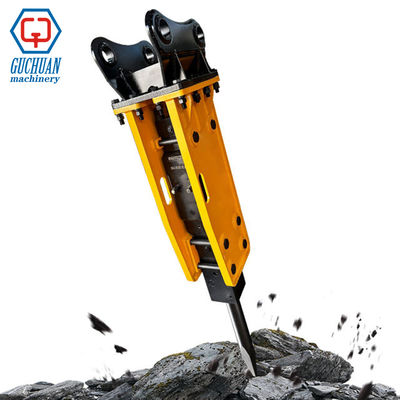 kupować Guchuan SB43 / GCB75 413Kg Otwarty typ młot hydrauliczny dla koparek 6-9 ton 75mm Chisel online manufacture