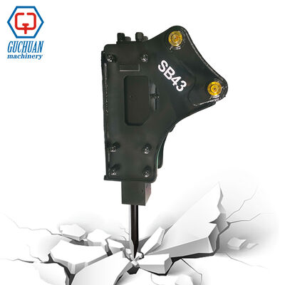 comprare Guchuan SB43 / GCB75 Triangle Side Type Hydraulic Breaker For 6-9 Ton Excavators online manufacture
