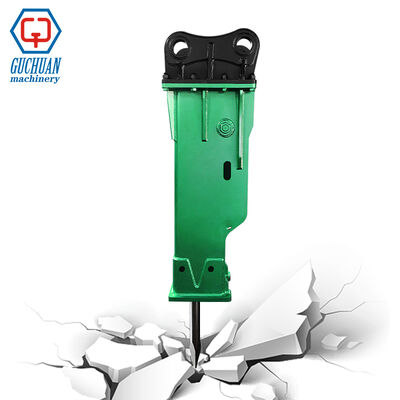 comprar Guchuan SB81 / GCB220 Caja Silenciosa Tipo Rompehielos Hidráulicos 1978kg con Chisel de 140 mm Adecuado para excavadoras de 18-26 toneladas online manufacture