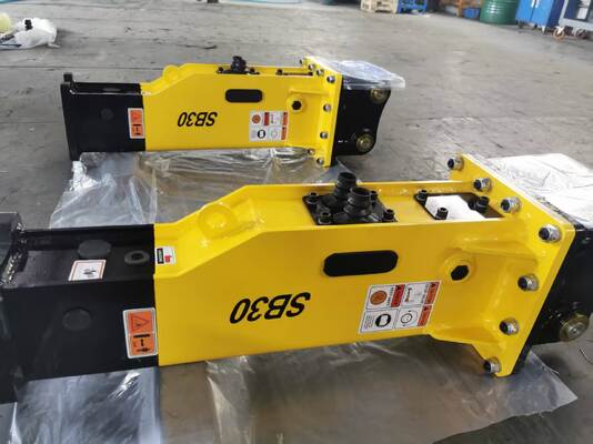 Buy SB30 Silent Box-Type Nitrogen Hydraulic Breaker with 406 Joules Impact Energy and 109 dB Noise Level for 2.5-4.5 Ton Excavators online manufacture