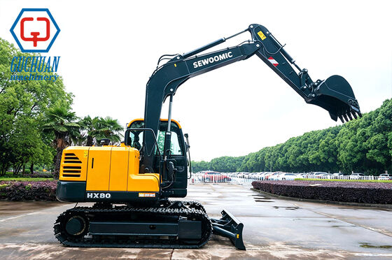 kopen HX80G 8 ton compacte kruipergraver voor precisievermogen online vervaardiging