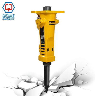 comprare GSB302 Martello Idraulico Monoblocco: La Guida Tecnica per Escavatori da 4,5–9 Ton | Attacco Equivalente Epiroc SB302 fabbricazione online