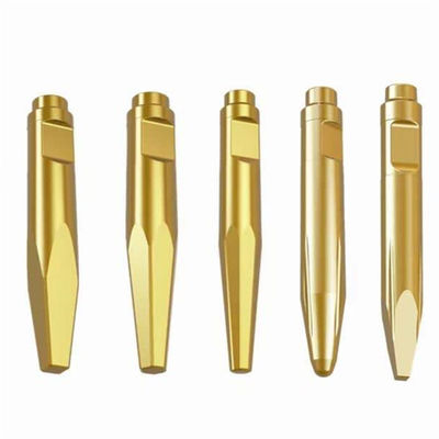 Construction Excavator Spare Parts Hydraulic Chisel Rock Breaker Tools  Blunt Cone Type