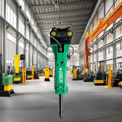 Hydraulic Skid Steer Rock Hammer 13 ton Breaker For Excavator Building Demolition