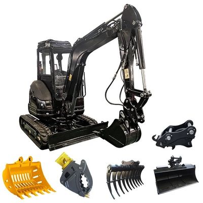 7.6KW 3000rpm Excavator Digger Crawler Mounted For Building Demolition