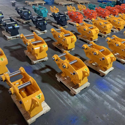 Custom Mini Digger Hydraulic Quick Hitch Attachments For 5 Ton Excavator