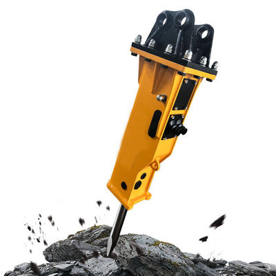 Chinese Manufacturing SB10 GCB40S Silence Box Type Hydraulic Hammer For 0.8-2.5 Ton Excavators Accepts OEM Orders