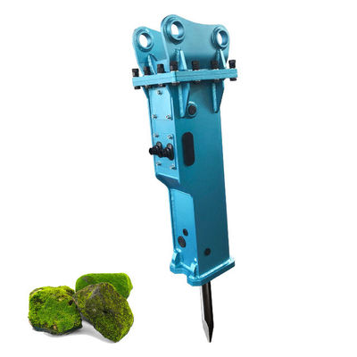Hydraulic Road Concrete Excavator Backhoe Rock Breaker Hammer Attachment 140mm