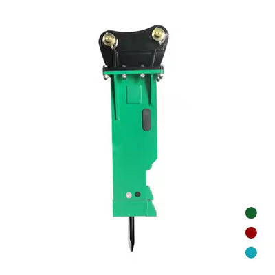 Rock Rammer Hydraulic Breaker Jack Excavator Attachments SB40 For 4-7 Tons Backhoe