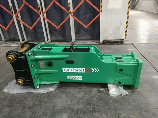 140 มม Chisel Box Type Hydraulic Breaker SB81 สําหรับเครื่องจักรก่อสร้าง/การถล่ม