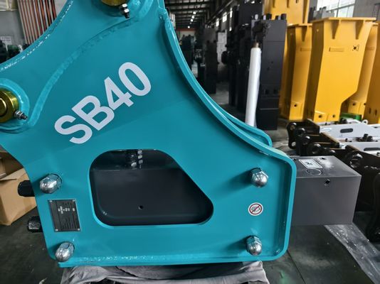 Side Type 68mm Tool Diameter Hydraulic Breaker Rock Breaker For 4 - 7  Ton Small Excavator