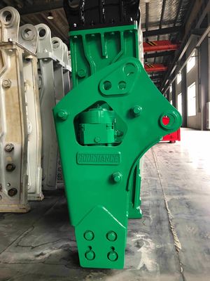 Fully Hydraulic Type Diaphragm Tpye R75 Hydraulic Breaker For 6-9 Ton Excavator