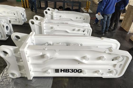HB20G Top Type Rock Breaker For 20 Ton Excavator High Impact Hydraulic Hammer For Mining Demolition