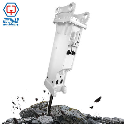 Guchuan SB121 / GCB320 Hydraulic Breaker Rock Breaker 155mm Chisel Box Type for 28-35 Ton Excavators