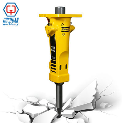 Martillo Hidráulico SB202: Compacto y Eficiente para Miniexcavadoras 2.5-6 Toneladas
